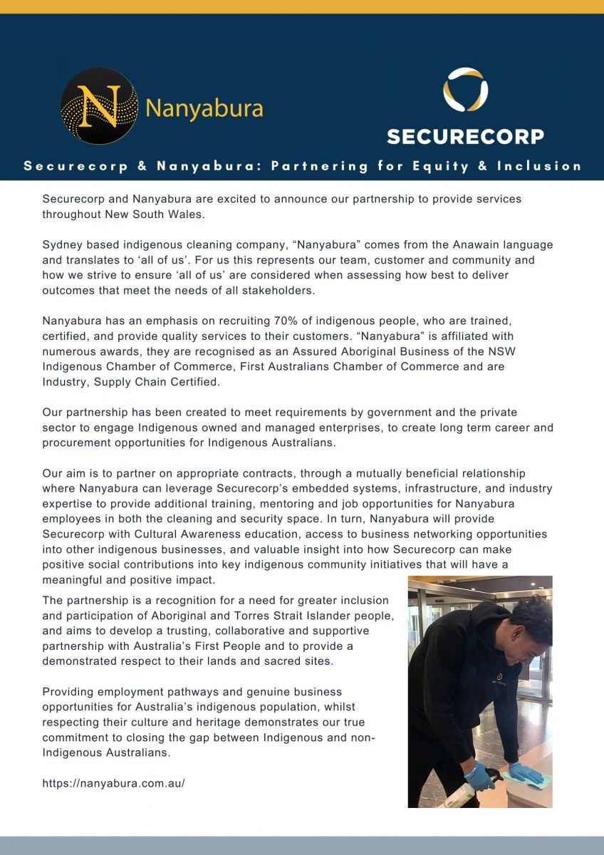 Securecorp's Partnership with Nanyabura